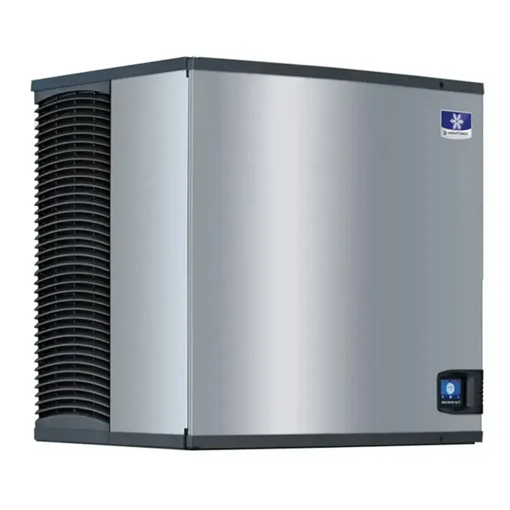 Thirty-inch air-cooled dice cube Manitowoc ice machine engineered for high performance in bars and small-volume restaurant use.