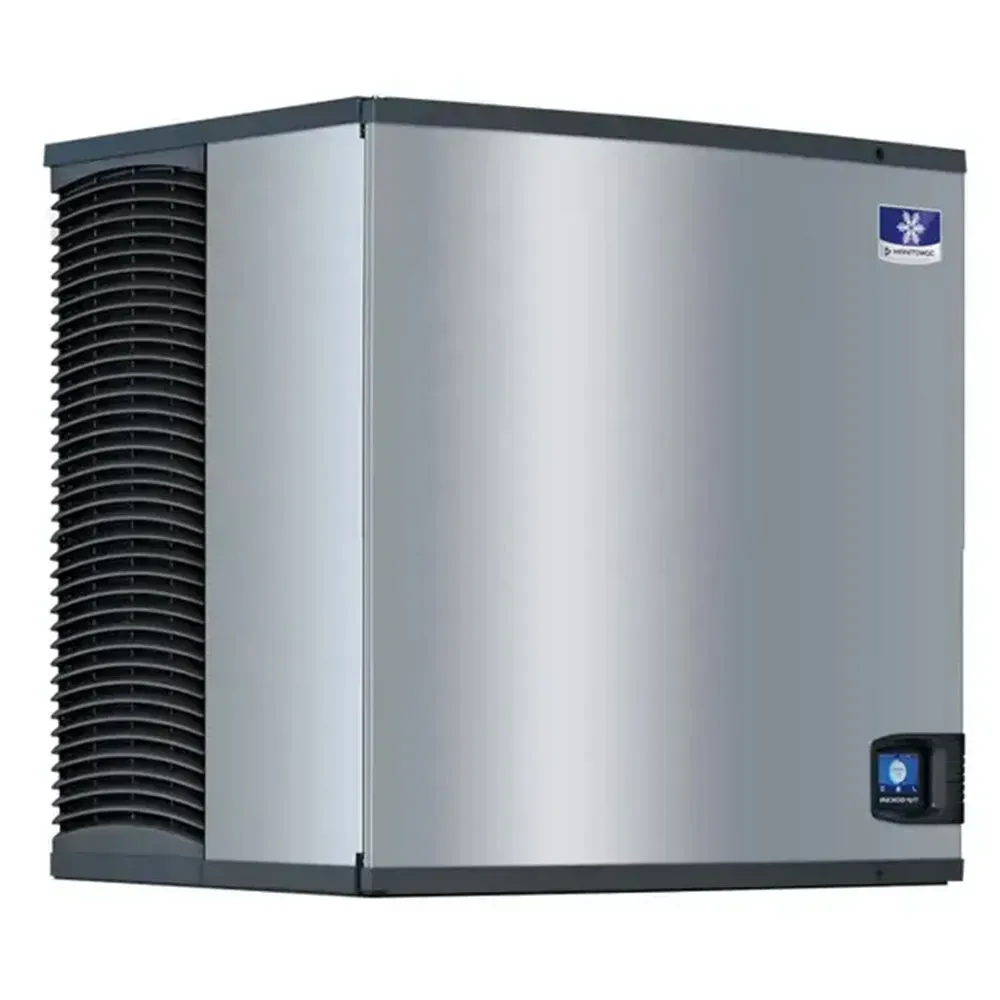 Air-cooled dice Manitowoc ice machine with thirty-inch width and single phase setup, ideal for space-conscious commercial kitchens.