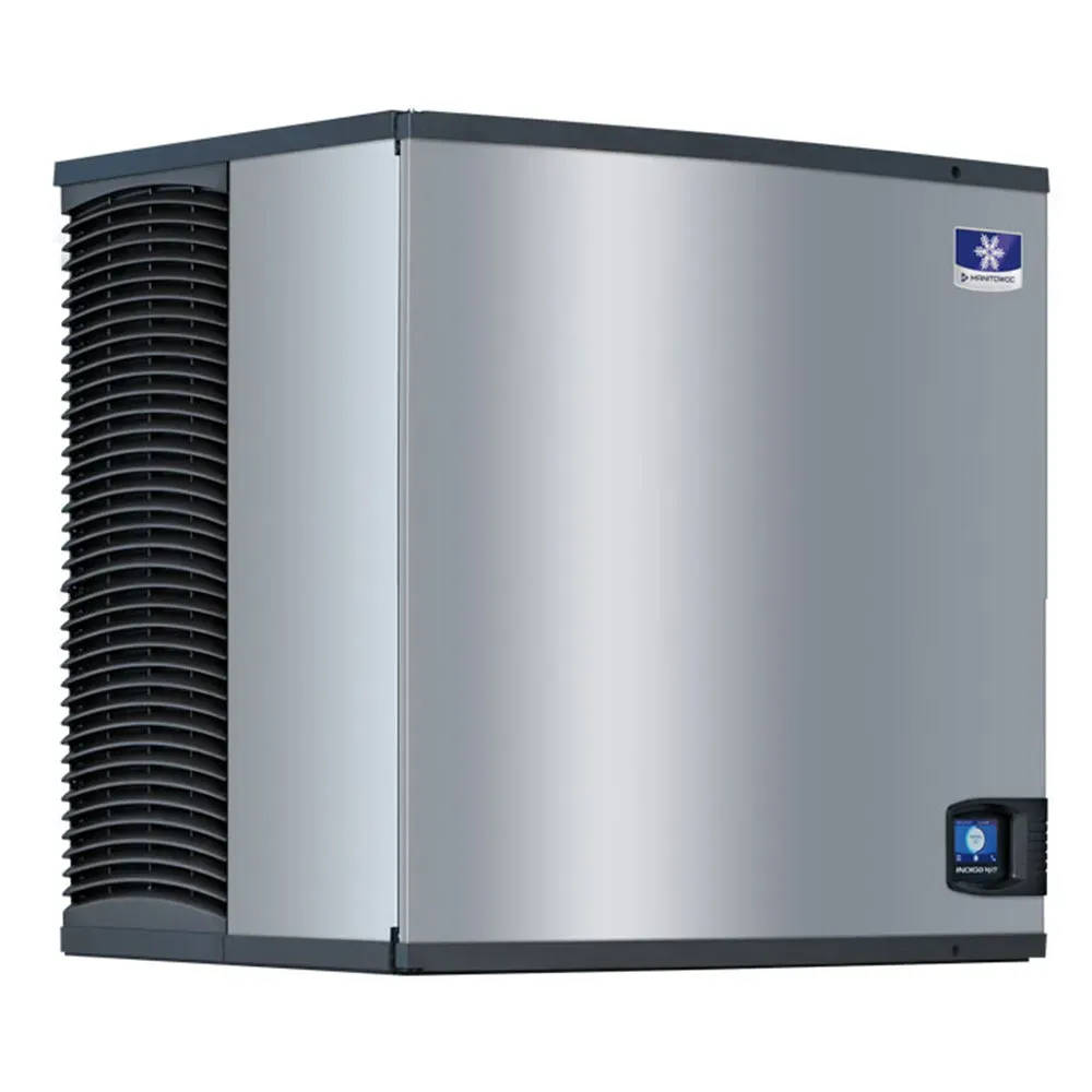 Thirty-inch remote-cooled full size cube Manitowoc ice machine with QuietQube technology to minimize noise in busy foodservice areas.
