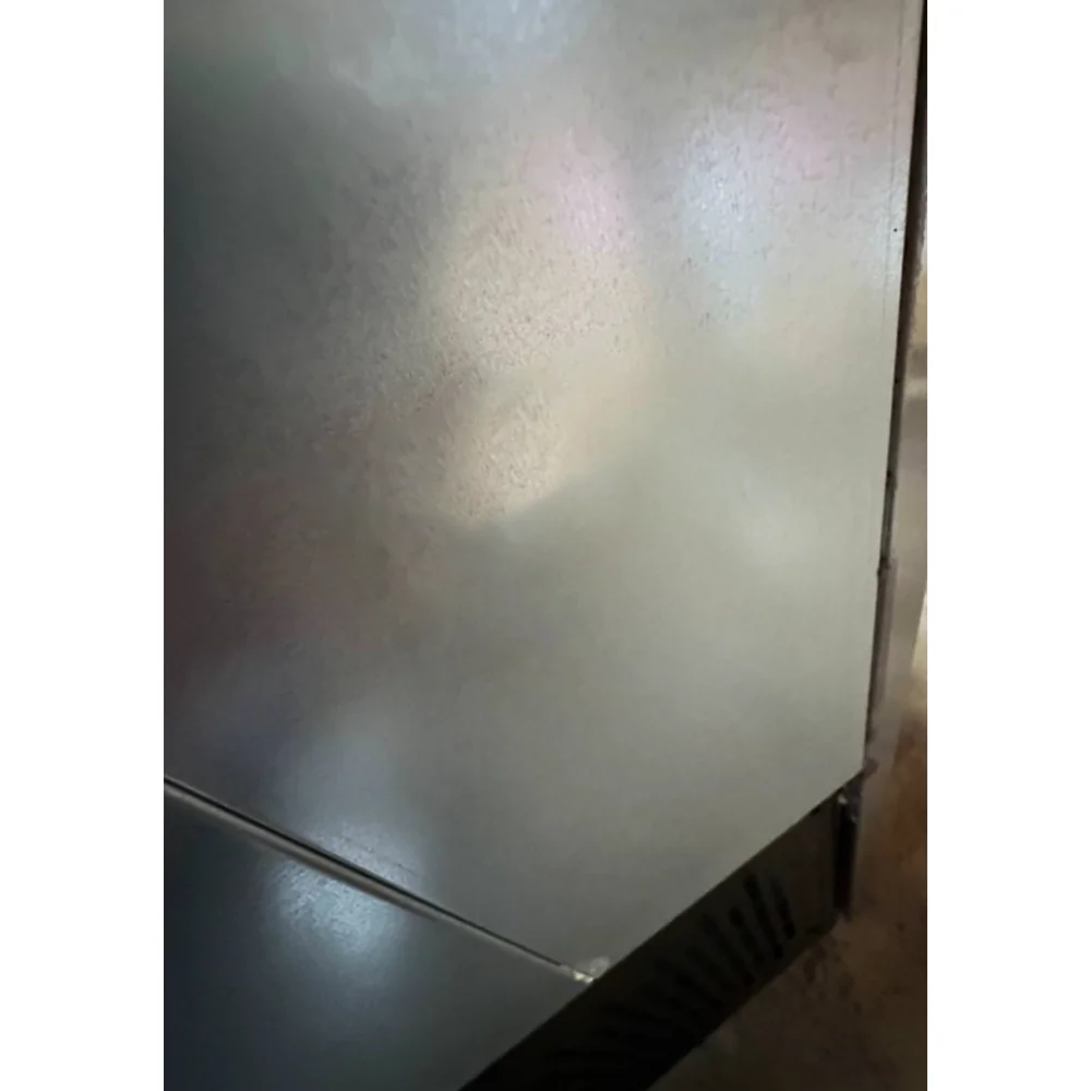 Used 54" Reach-In Refrigerator, 2 Glass Door, Stainless Steel, 1 Year Warranty