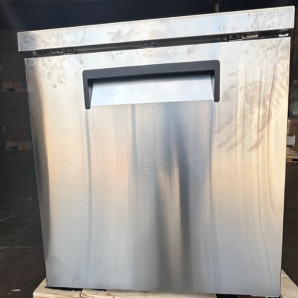 Used 27" Undercounter Refrigerator, 1 Door, Stainless Steel, 1 Year Warranty