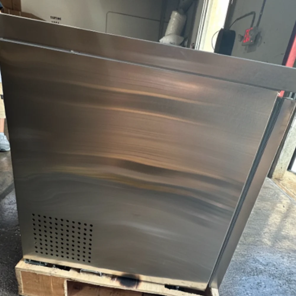 Used 27" Undercounter Refrigerator, 1 Door, Stainless Steel, 1 Year Warranty