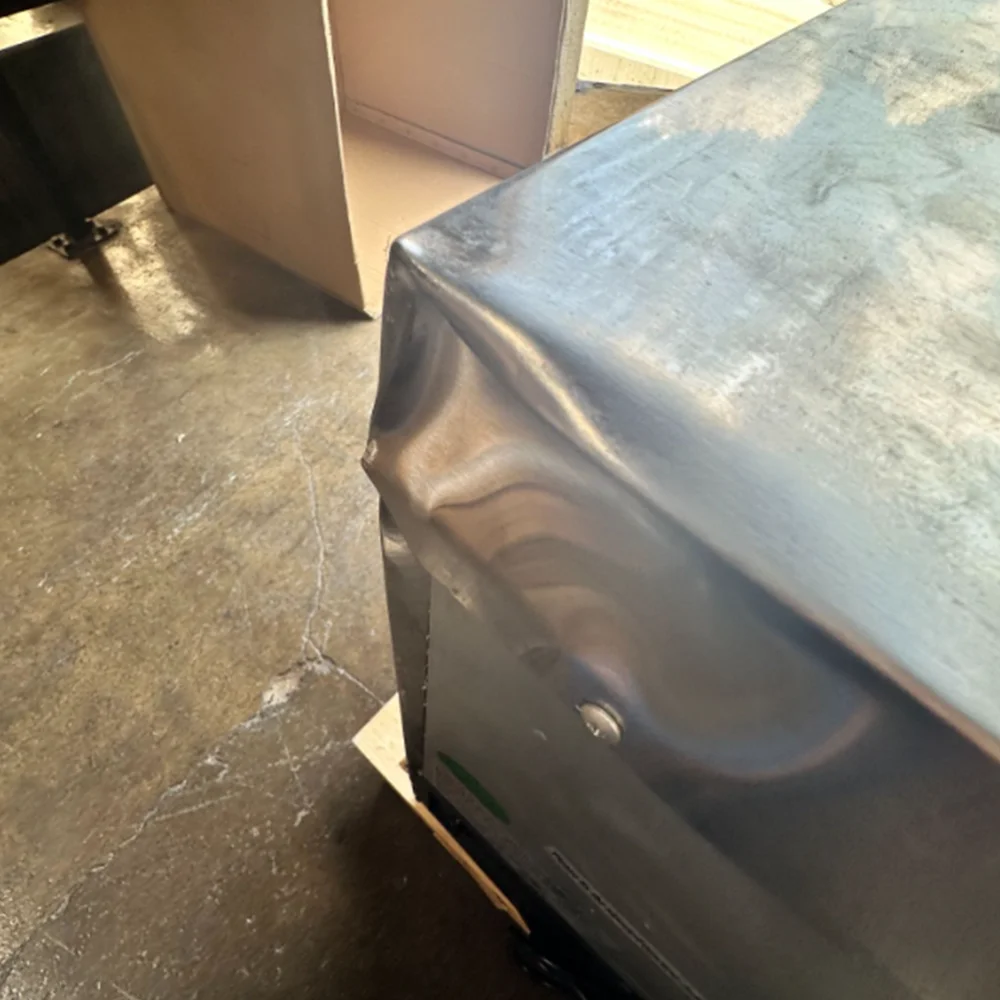 Used 27" Undercounter Refrigerator, 1 Door, Stainless Steel, 1 Year Warranty