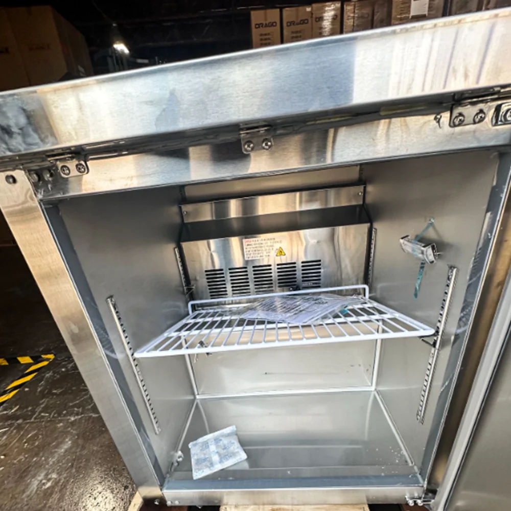 Used 27" Undercounter Refrigerator, 1 Door, Stainless Steel, 1 Year Warranty
