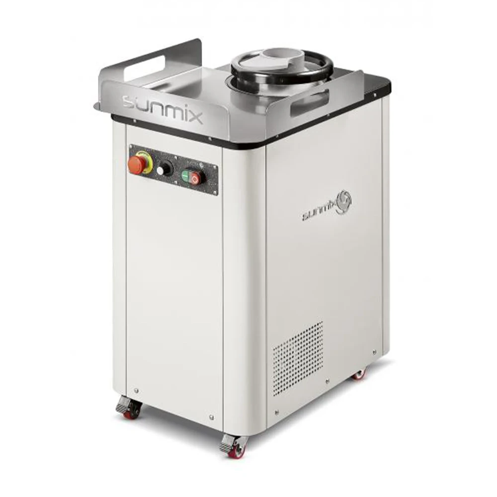 Sunmix Moon 300 Dough Rounder, Teflon-Coated Auger, 4-Speed, Pure White, 110V, 1-Year Warranty