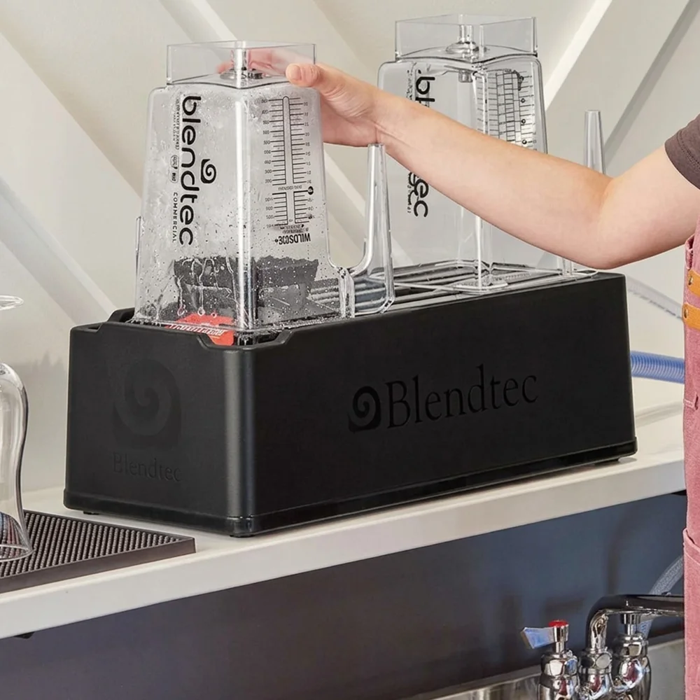 Blendtec JRE-612 Rapid Rinser Station, 6' Quick Disconnect Hose, Stainless Steel Nozzle