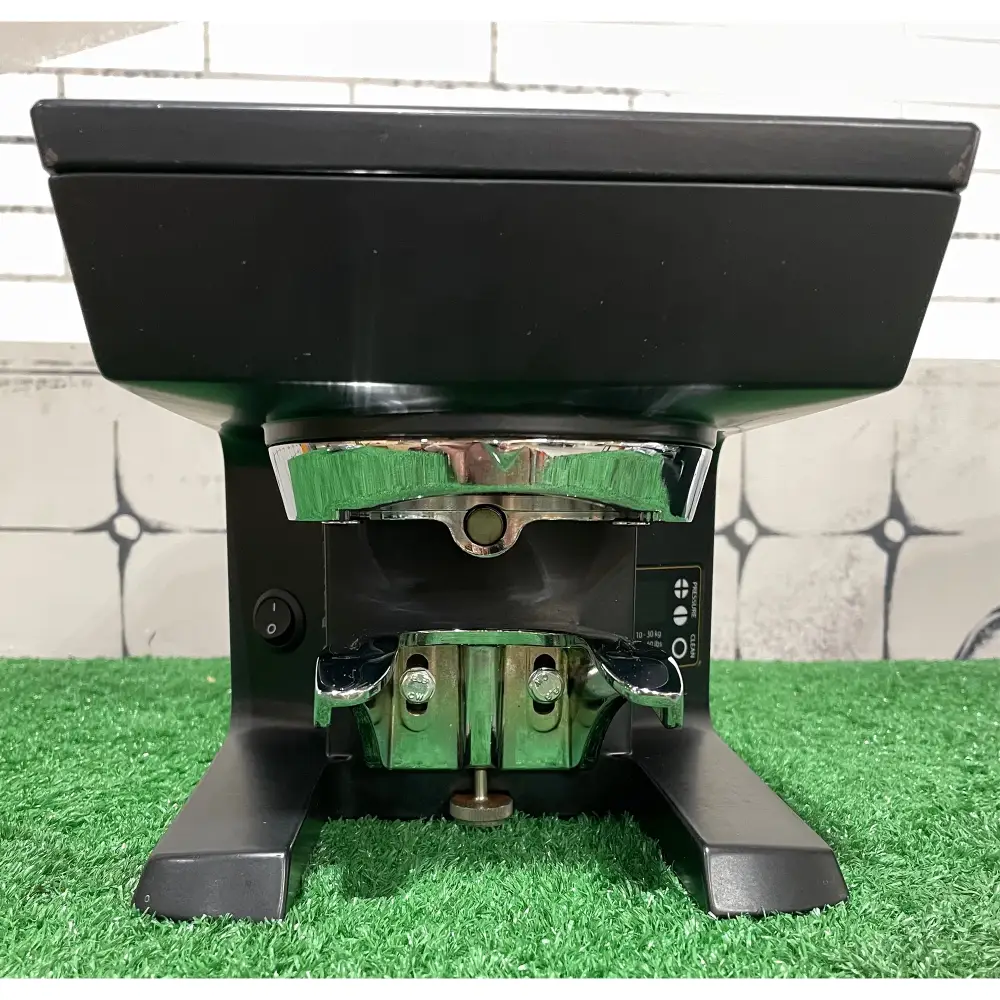 Used Nuova Simonelli PuqPress M2 Gen 5 Automatic Tamper for Mythos & Mythos II Grinders - 110V, 58 mm Tamper Diameter, Black