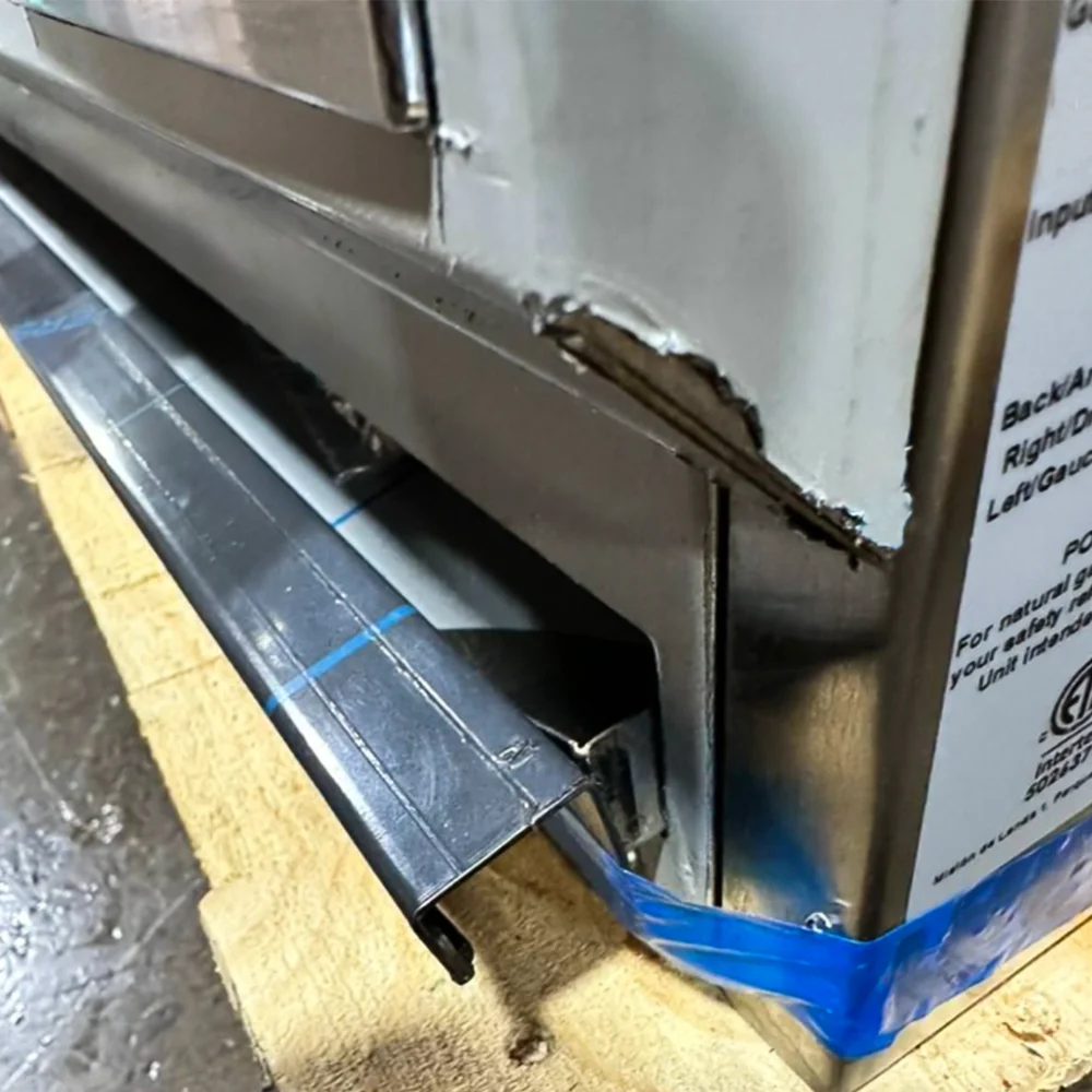 Used 36" Charbroiler with 3 Burners, Natural Gas, 105,000 BTU, 1 Year Warranty