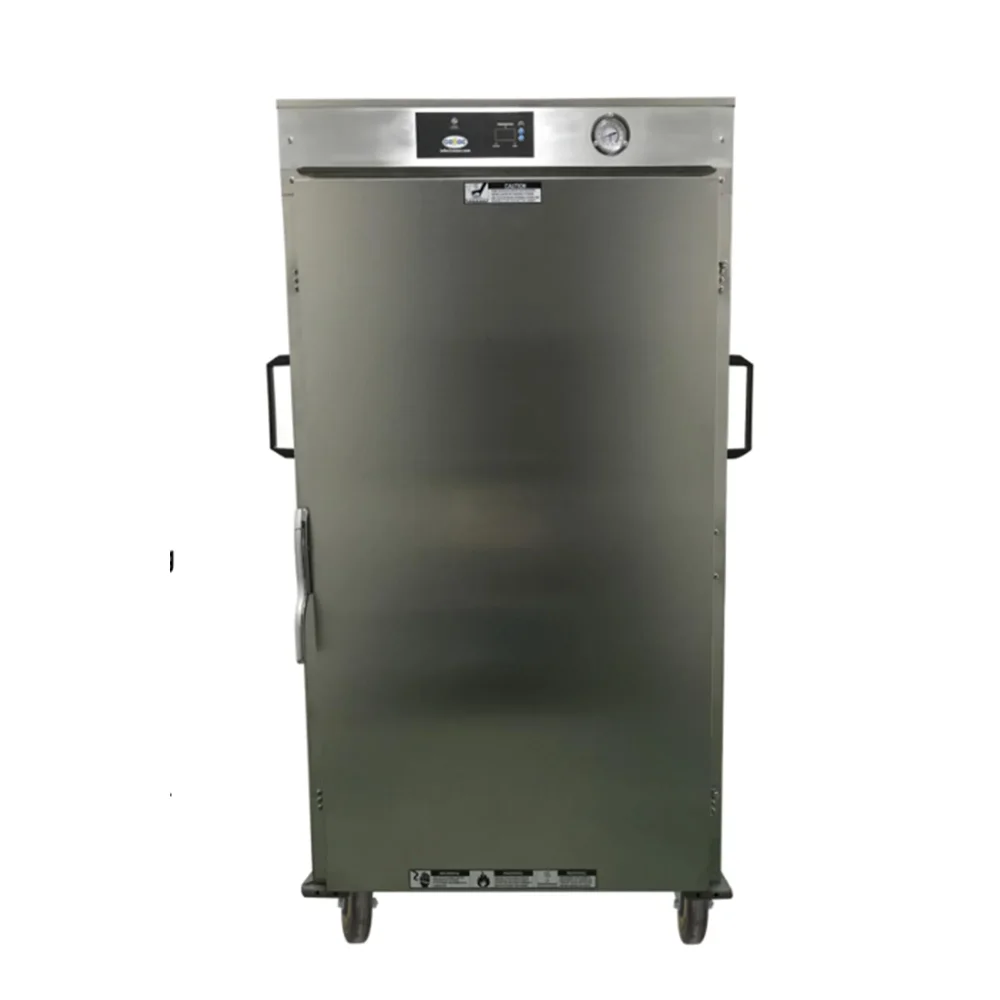 KitchenCore Series 38" Insulated Heated Banquet Cabinet, 4-Pan Capacity, Stainless Steel, 1500W, 1 Year Warranty