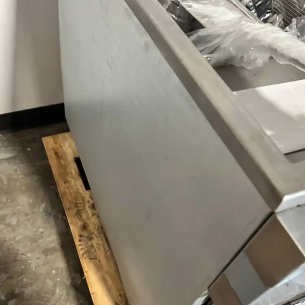 Used  40 lbs Commercial Gas Fryer, Liquid Propane, 105,000 BTU, 1 Year Warranty