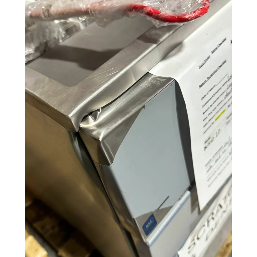 Used  40 lbs Commercial Gas Fryer, Liquid Propane, 105,000 BTU, 1 Year Warranty