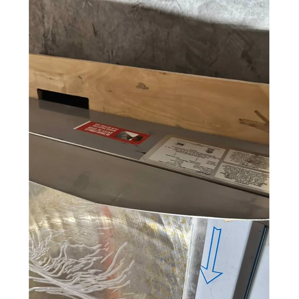 Used 48" Gas Griddle, 1/2" Plate, 4 Burners, 120000 BTU, Liquid Propane, 1 Year Warranty