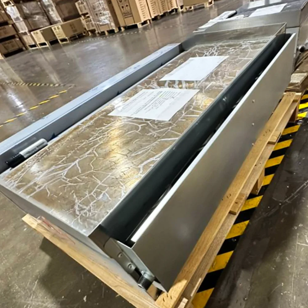 Used 48" Gas Griddle, 3/4" Plate, 2 Burners, 70000 BTU, Liquid Propane, 1 Year Warranty