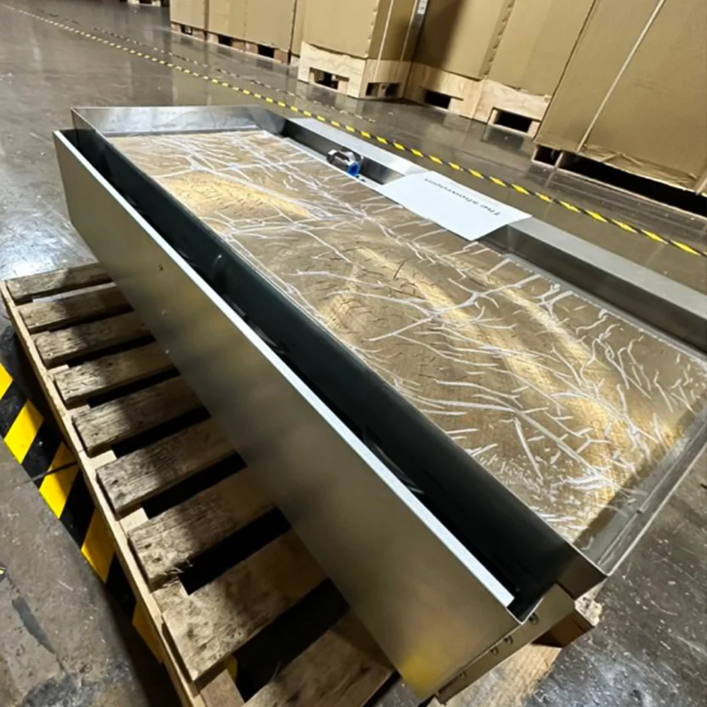 Used 48" Gas Griddle, 3/4" Plate, 2 Burners, 70000 BTU, Liquid Propane, 1 Year Warranty