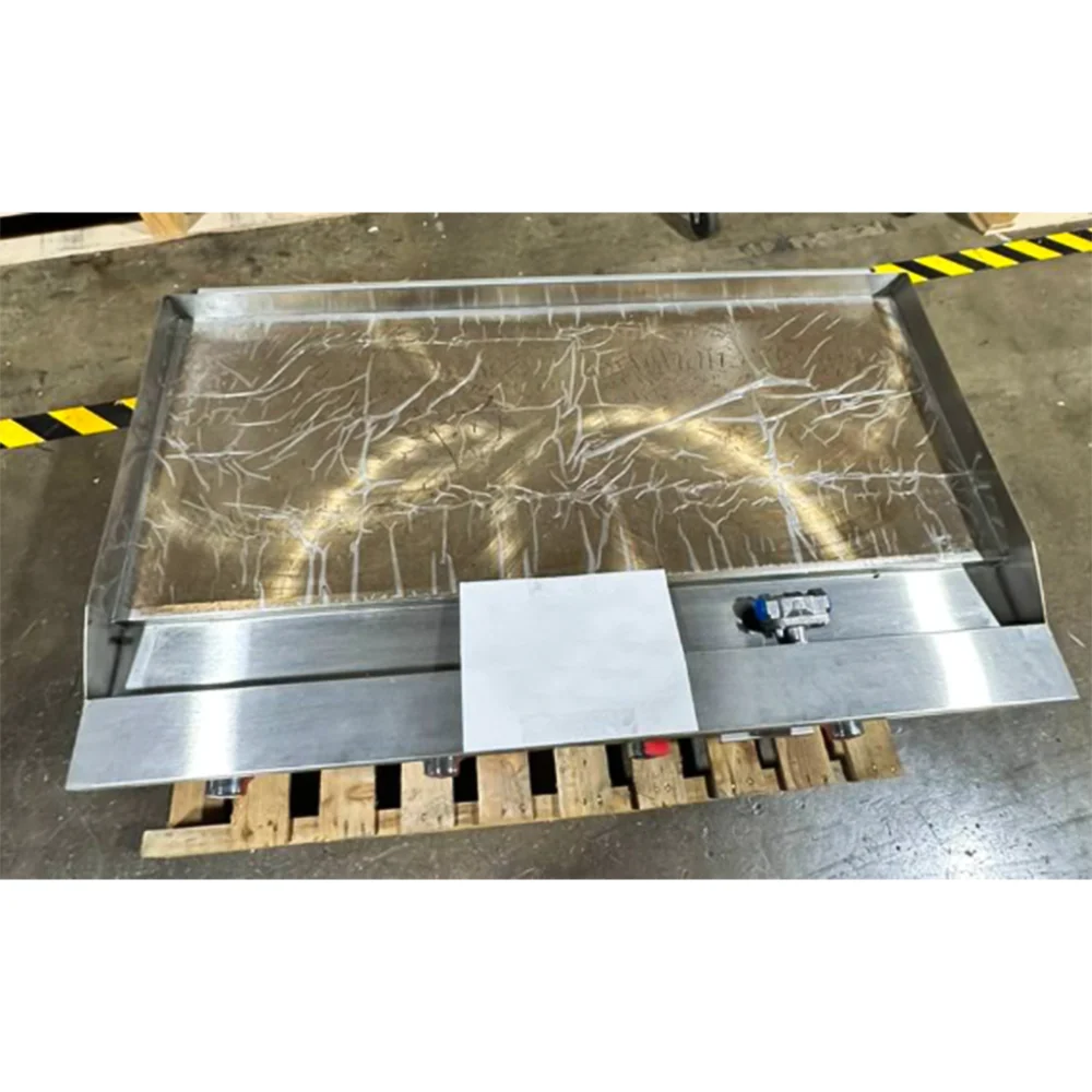 Used 48" Gas Griddle, 3/4" Plate, 2 Burners, 70000 BTU, Liquid Propane, 1 Year Warranty