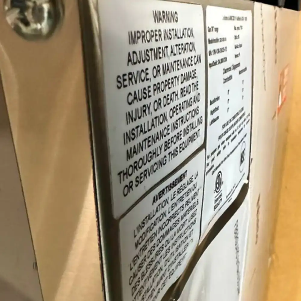 Used 36" Commercial Gas Range, 6 Open Burners and 1 Oven, Natural Gas, 1 Year Warranty