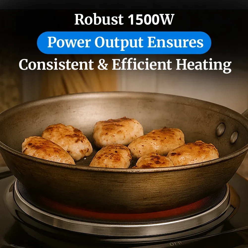 Cadco single burner black portable hot plate with cast iron element offers even heatingideal for dorms, offices, or small apartment cooking needs.