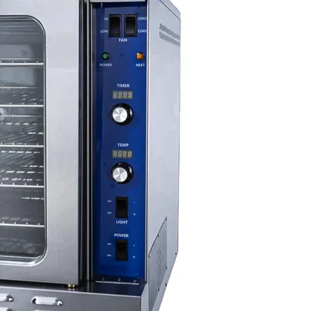 KitchenCore Series 38" Commercial Convection Oven, Single-Deck, 3 Burners, Gas, 54,000 BTU