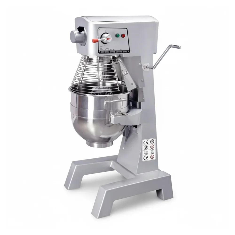 KitchenCore Series 30 Qt. Floor Planetary Mixer with Attachments