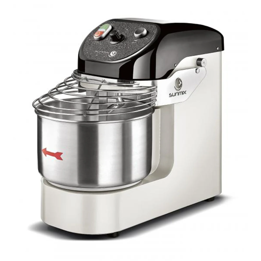 Sunmix Easy Line 8.5 Qt. Spiral Dough Mixer, Manual, Pure White, 110V, 1 Year Warranty