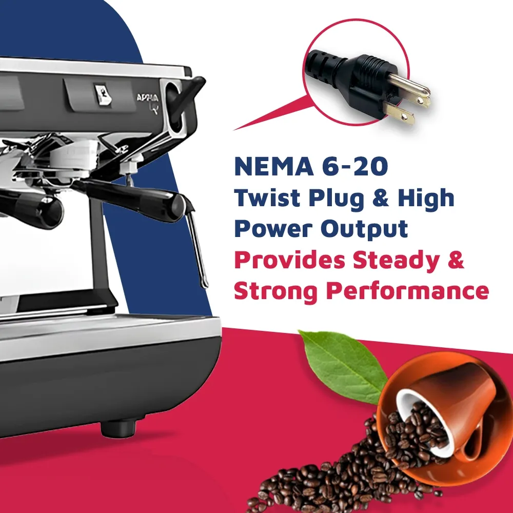 Nuova Simonelli pearl white dual-group espresso machine with glossy finish, lit heads, and sleek design on marble bar with café tools nearby.