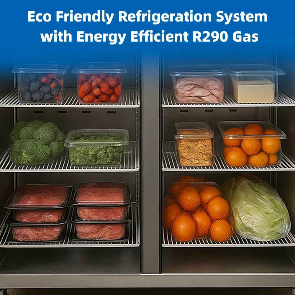 Atosa MBF8005GR 52" Reach-In Top Mount Refrigerator, 2 Two Door, 44.5 Cu.Ft