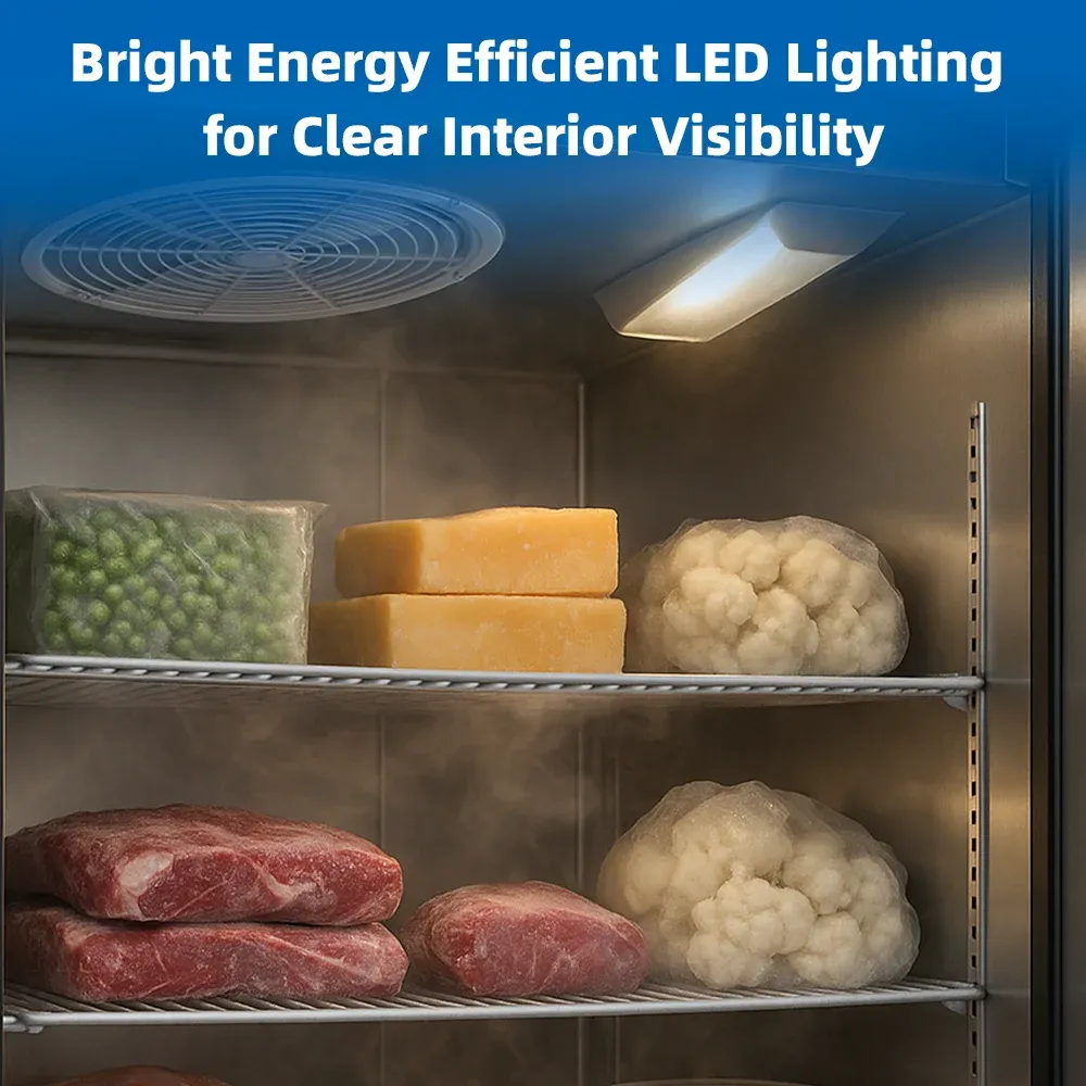 Atosa MBF8005GR 52" Reach-In Top Mount Refrigerator, 2 Two Door, 44.5 Cu.Ft