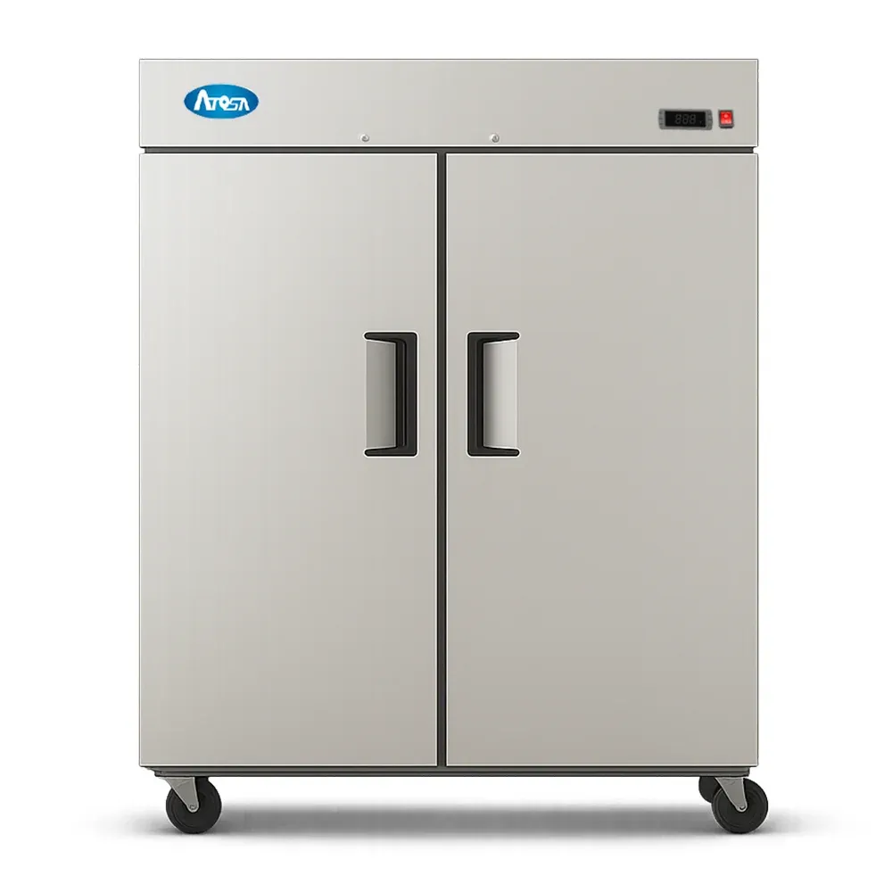 Atosa MBF8005GR 52" Reach-In Top Mount Refrigerator, 2 Two Door, 44.5 Cu.Ft