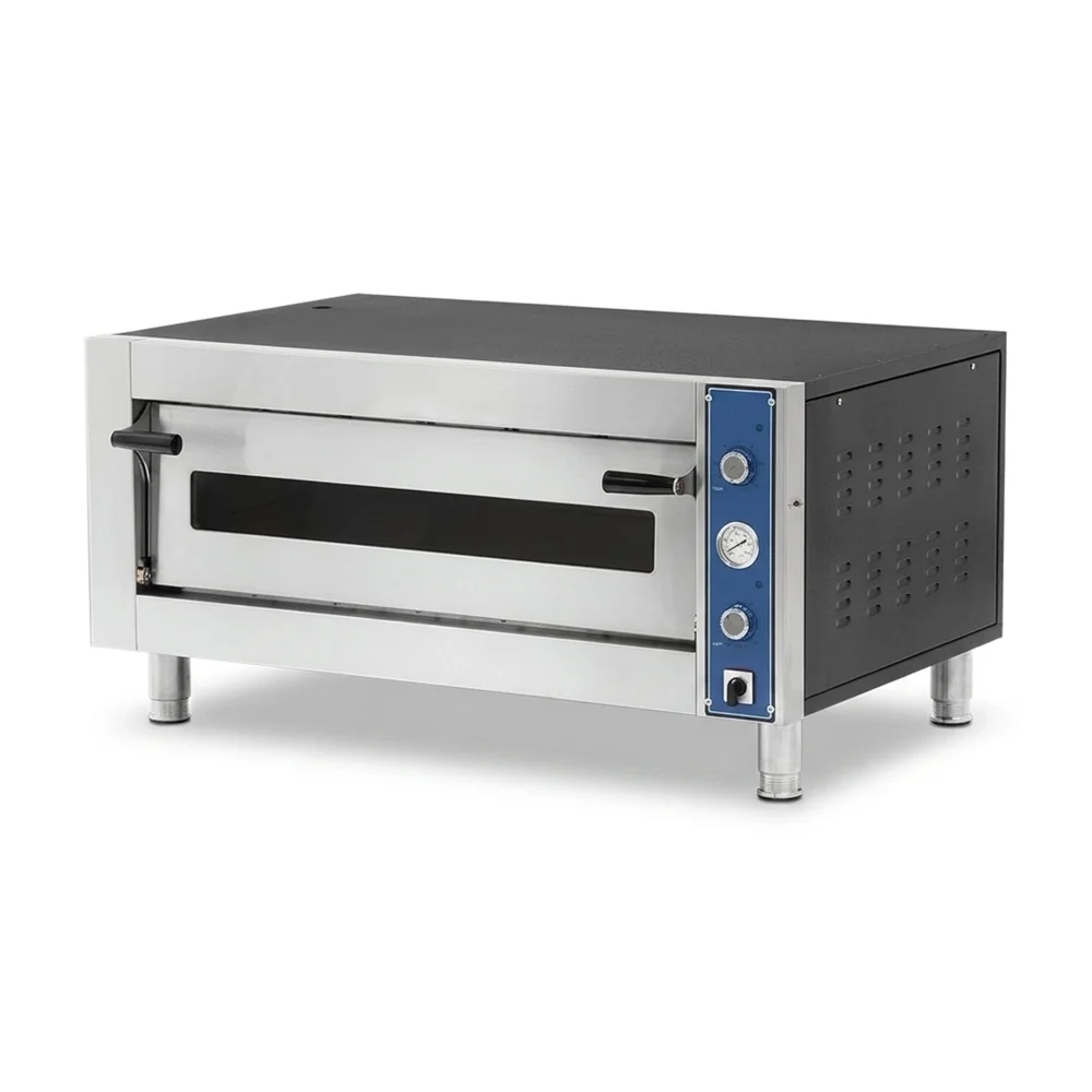 Pegasus MS35E-1 35" Electric Single Deck Countertop Pizza Oven with 24" x 24" Chamber, 5,640W, 208V, 3 Phase - Melstone Series