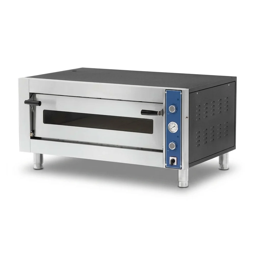 Pegasus MS47DE-1 47" Electric Single Deck Countertop Pizza Oven with 36" x 36" Chamber, 7,500W, 208V, 3 Phase - Melstone Series