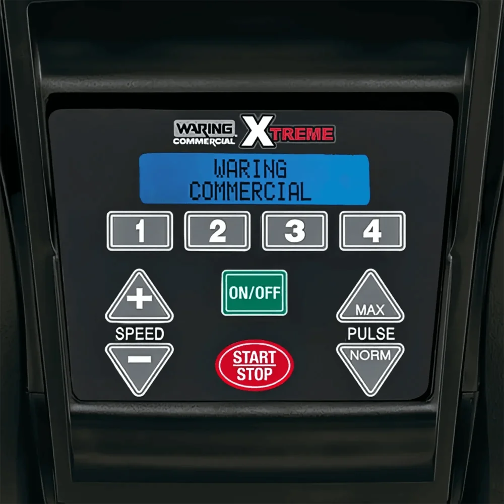 Waring Xtreme 64 oz. Countertop Commercial Blender with Programmable Keypad, 3 1/2 HP, Stainless Steel Container, 120V