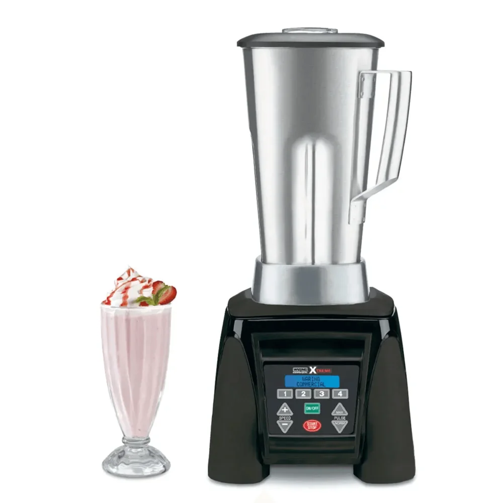 Waring Xtreme 64 oz. Countertop Commercial Blender with Programmable Keypad, 3 1/2 HP, Stainless Steel Container, 120V