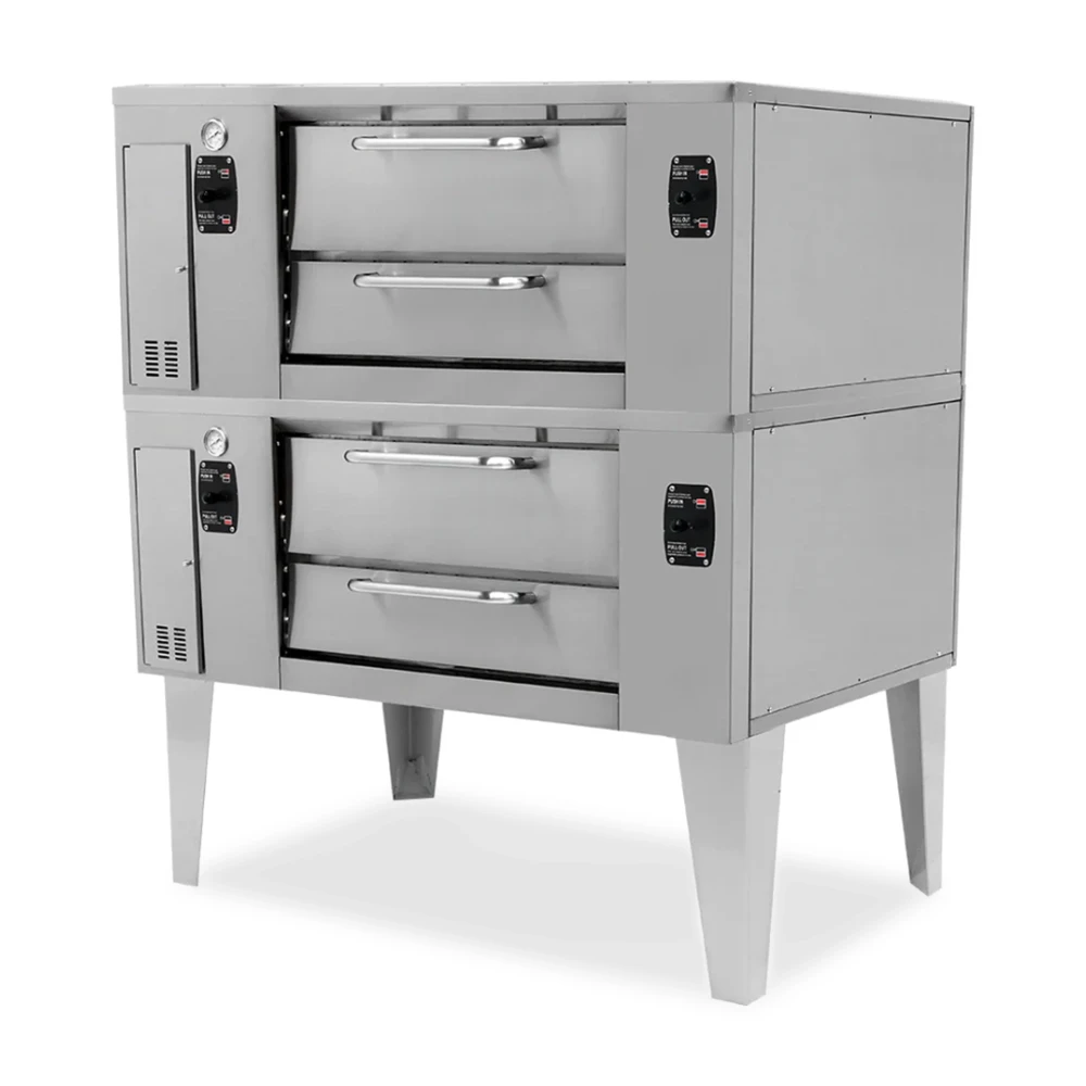 Pegasus FS78G-2 78" Gas Pizza Oven, Firestone Series, 2 Decks