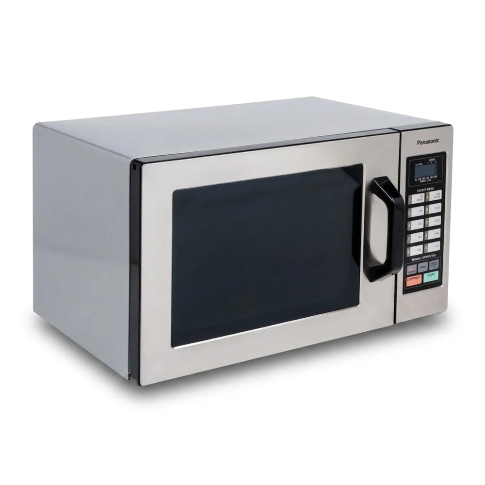 Panasonic NE-1054F 20" Commercial Microwave Oven, Stainless Steel, 0.8 cu.ft., 120V, 1000W