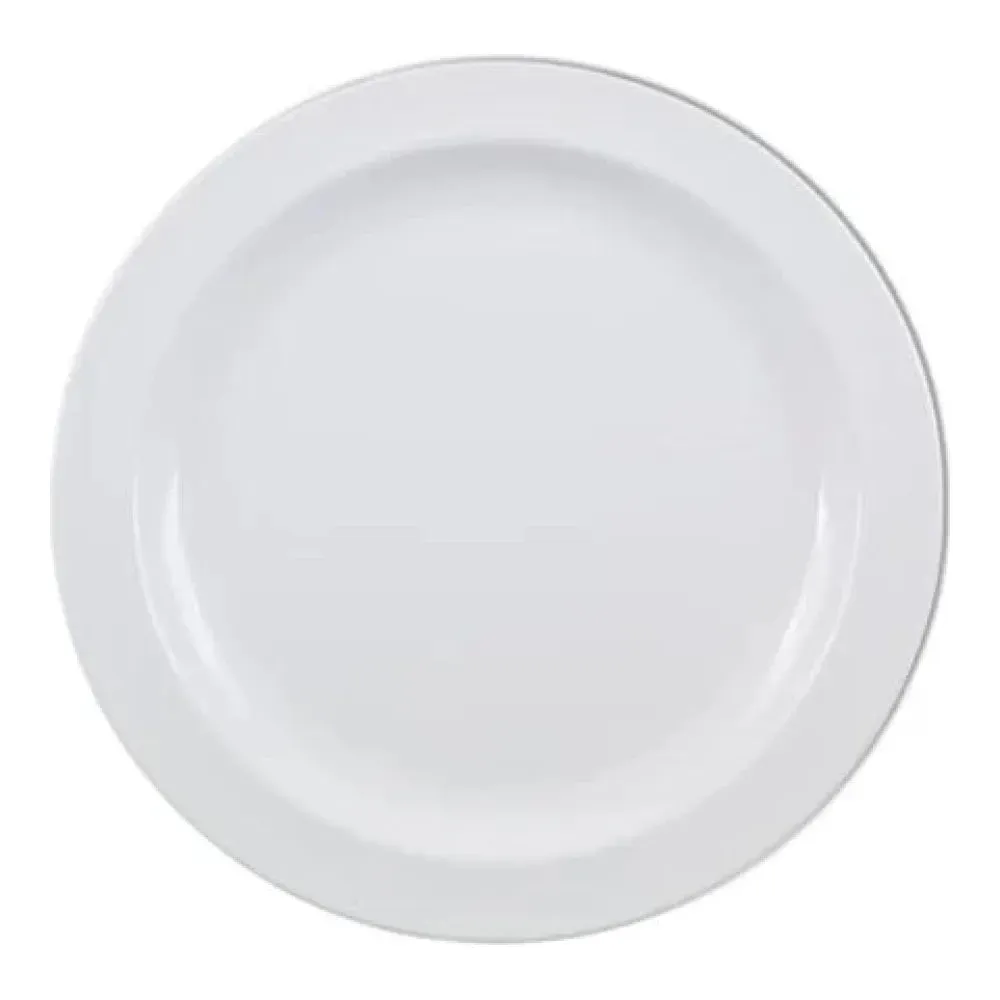 Thunder Group NS110W 10" Melamine Dinner Plate, White