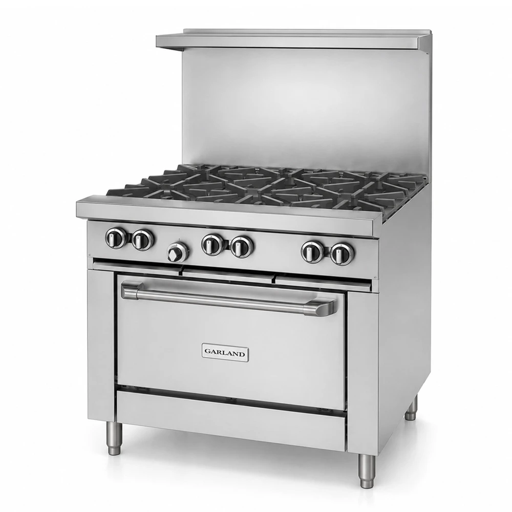Garland G36-6R 36" Range with Standard Oven, 6 Burners, Natural Gas, 236,000 BTU