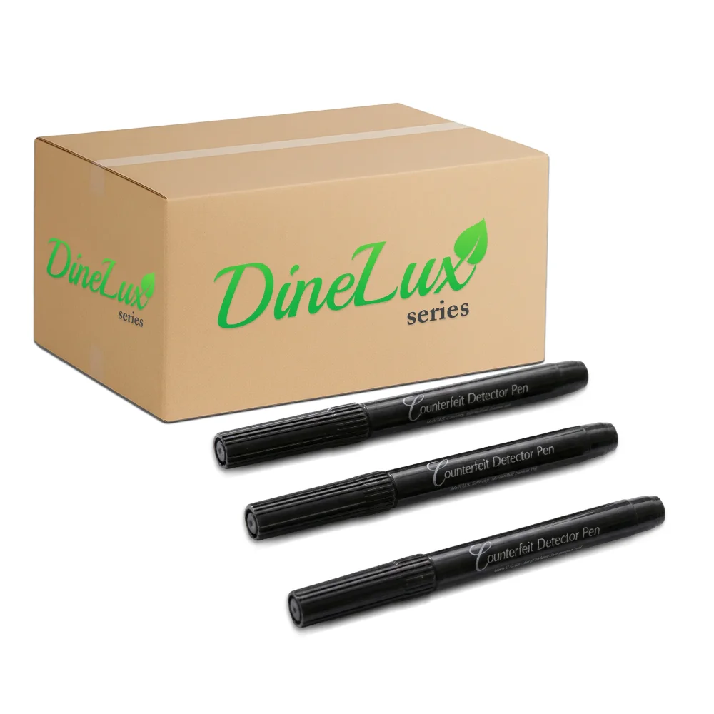 Dinelux Series Smart Money Detector Pen, 12/Case