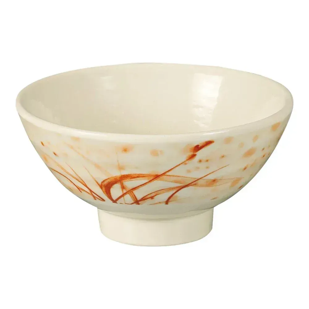 Compact melamine soup bowl by Yanco China, perfect for soups or cereals, a durable and lightweight choice for catering and daily use.