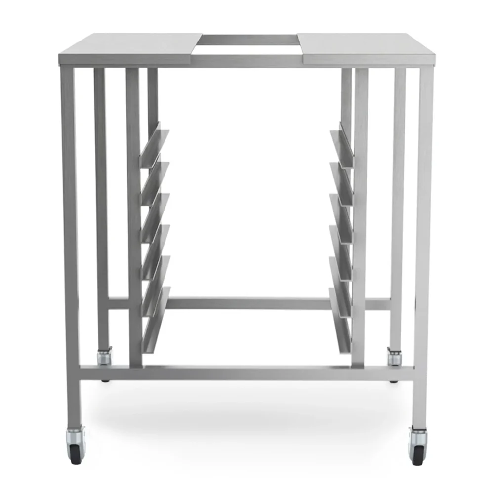 ProKitchen Series 29" x 25" Stainless Steel Oven Stand with Cooling Racks and Casters