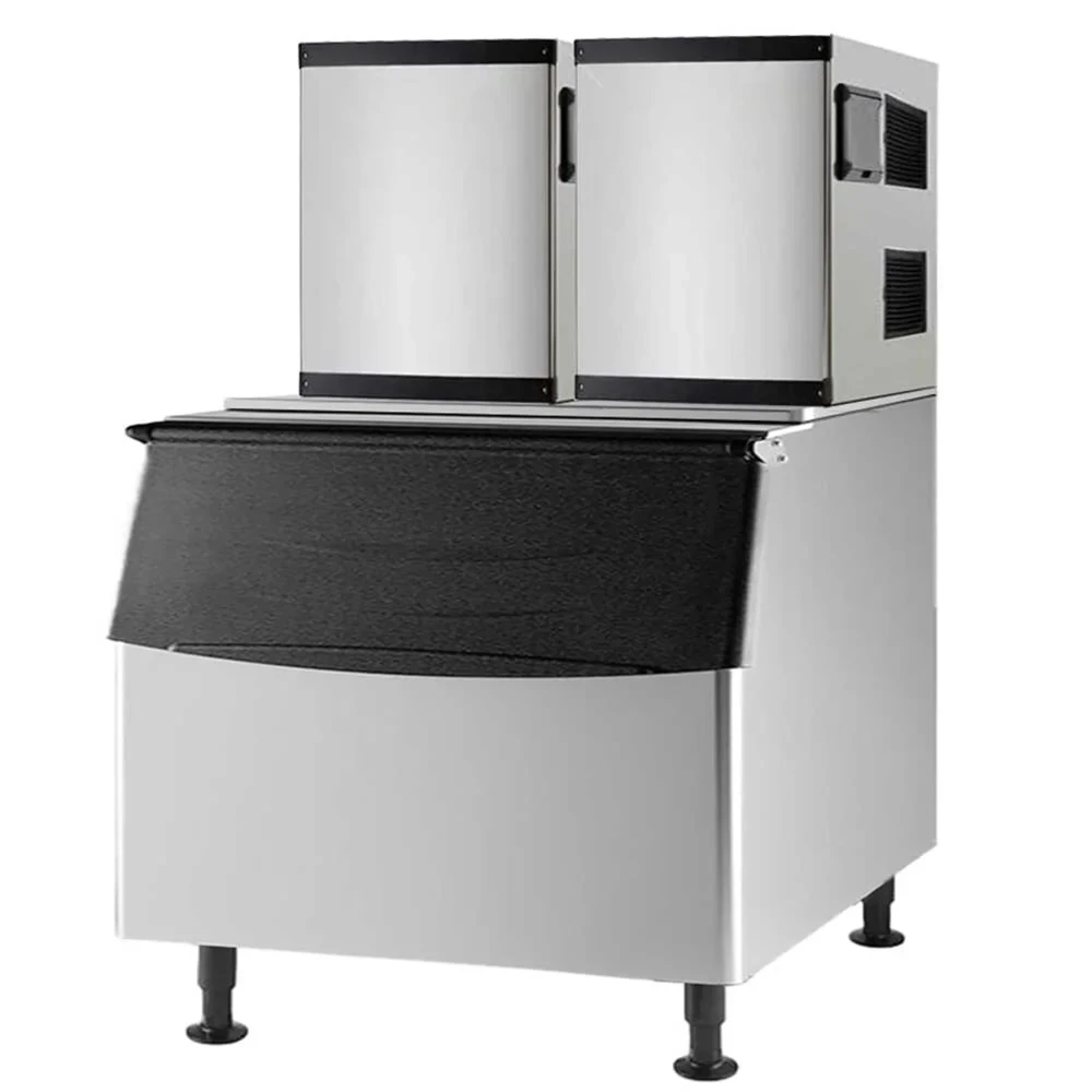 ProKitchen Series 48" Air Cooled Modular Ice Machine with 1000 lbs Bin, Half Cube, 800 lbs/day