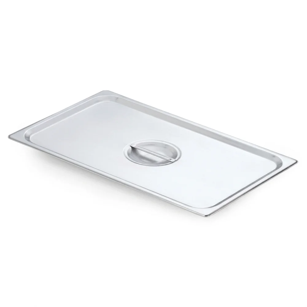 ProKitchen Series Full Size Solid Steam Table / Hotel Pan Cover, Stainless Steel