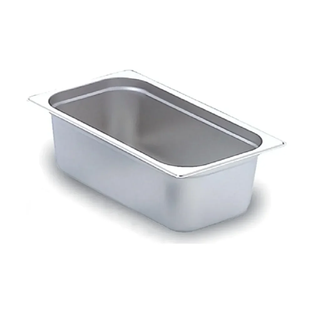 Prepline 1/2 Size 6" Deep Steam Table / Hotel Pan, Stainless Steel, 24 Gauge