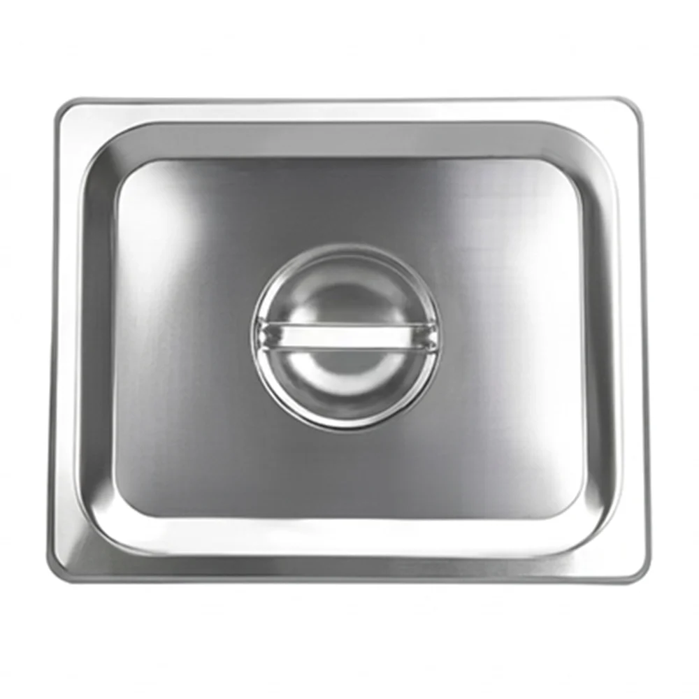 ProKitchen Series 1/6 Solid Steam Table / Hotel Pan Cover, Stainless Steel