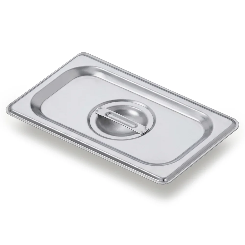 ProKitchen Series 1/9 Solid Steam Table / Hotel Pan Cover, Stainless Steel