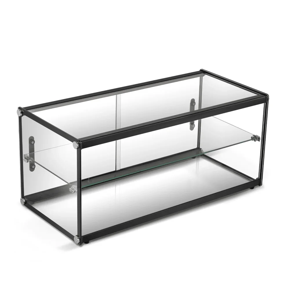 ProKitchen Series 33" Dry Countertop Bakery Display Case, Straight Glass, Rear Access