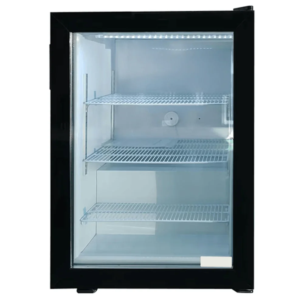 ProKitchen Series 24" Countertop Display Freezer with Glass Swing Door, Black, 3.5 cu ft.