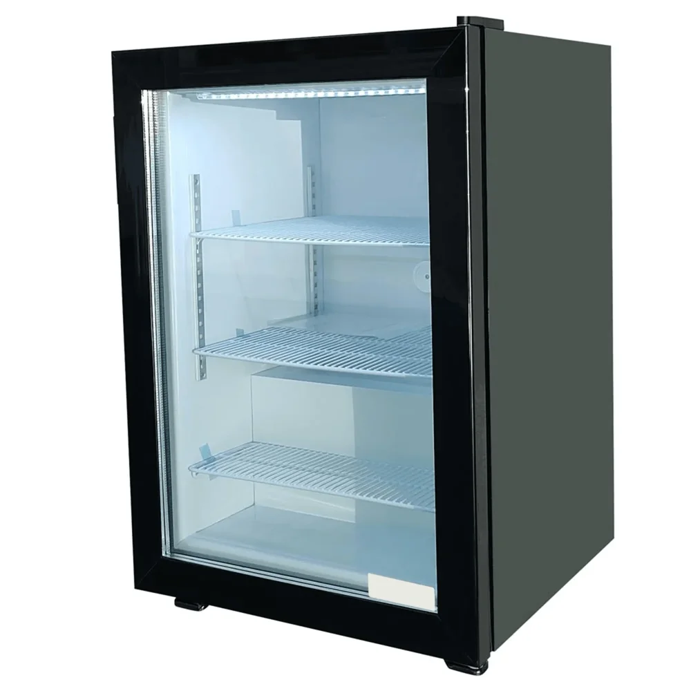 ProKitchen Series 24" Countertop Display Freezer with Glass Swing Door, Black, 3.5 cu ft.