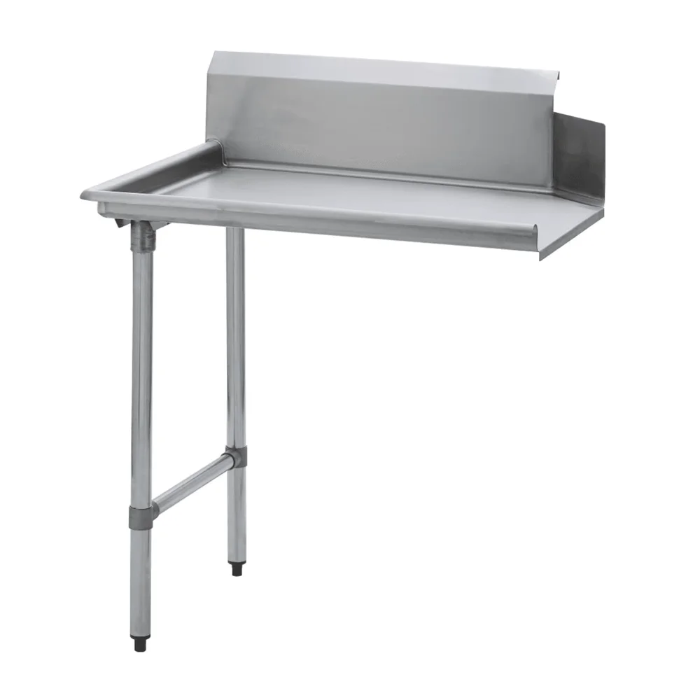 ProKitchen Series 30"D x 36"L Left Side Clean Dishtable, 18 Gauge, 304 Stainless Steel, 10" Backsplash