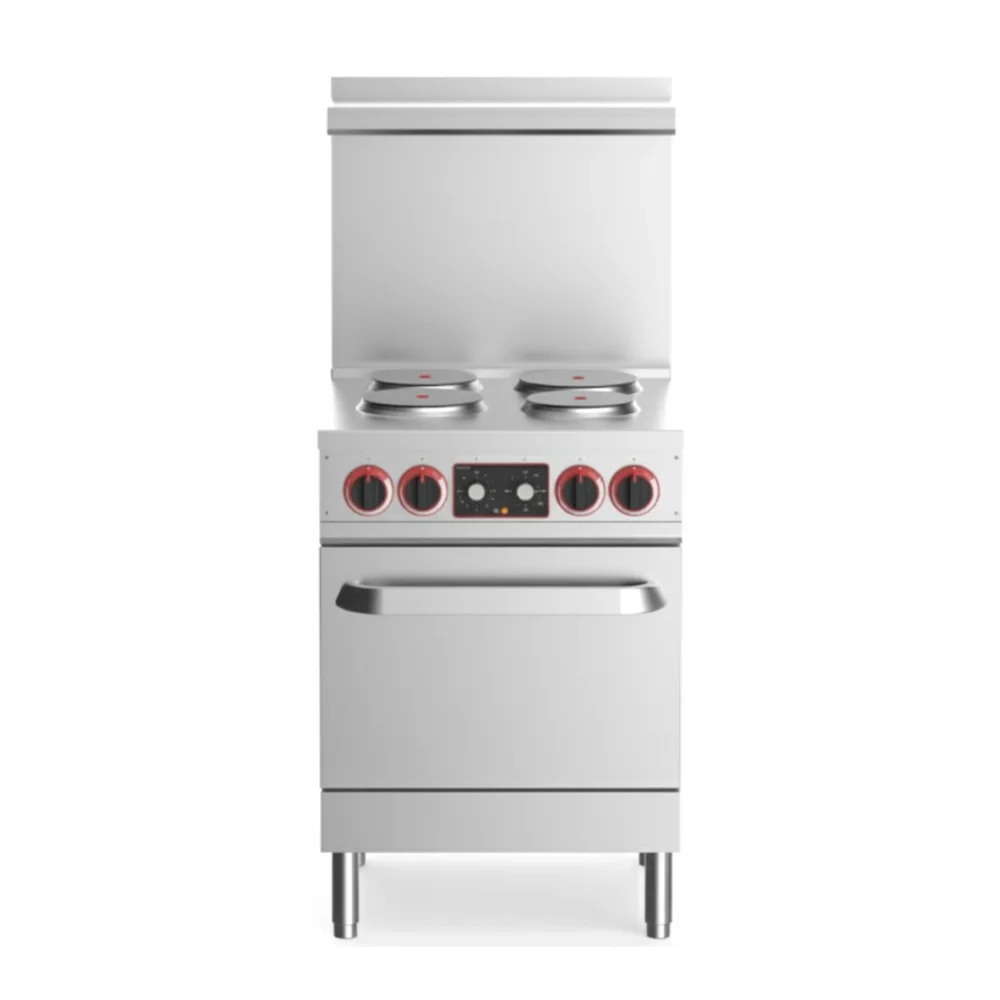 ProKitchen Series 24" Electric Range with 4 Burners, 240V