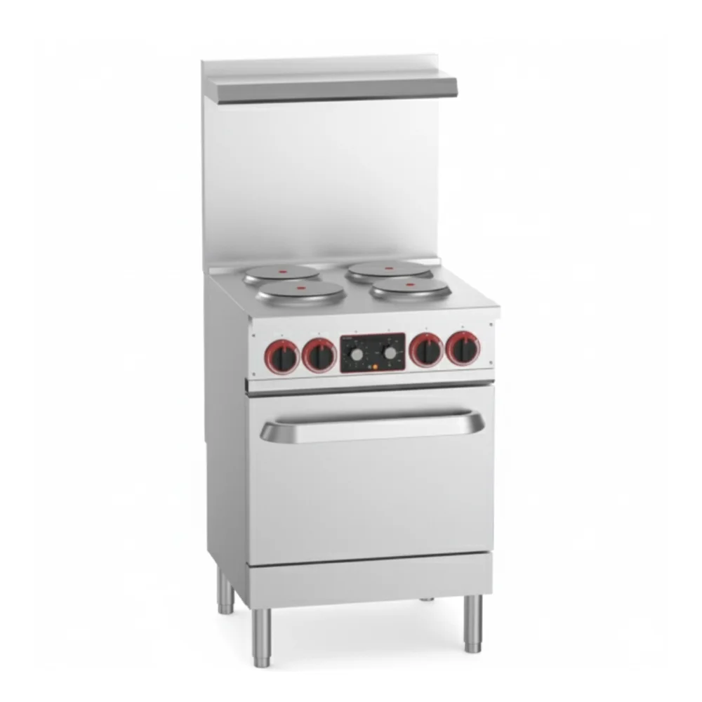 ProKitchen Series 24" Electric Range with 4 Burners, 240V